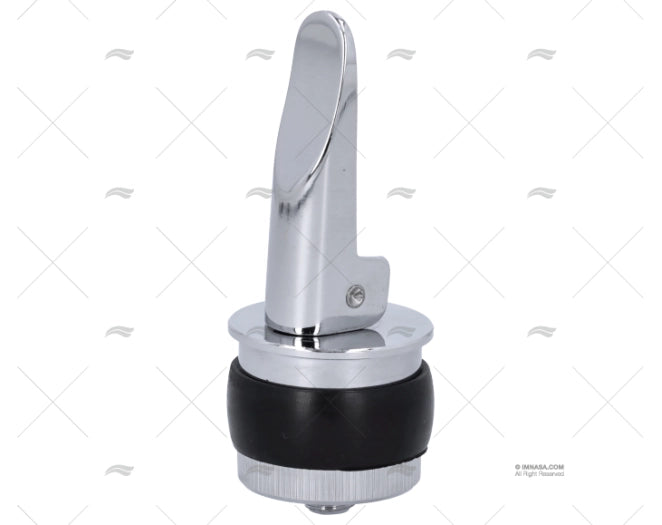 BOUCHON DE NABLE A/STOP LAITON CHROME 34