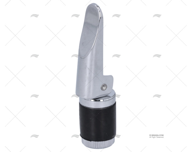 BOUCHON DE NABLE LAITON CHROME 22mm