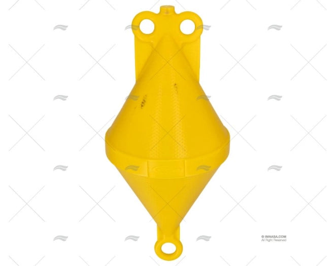 BOUEE BICONIQUE 220mm JAUNE H.540mm