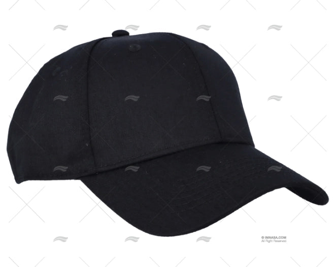 CASQUETTE NOIR AVEC BOUCLE