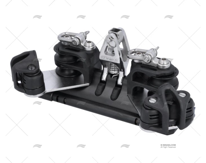 CHARIOT T-2 DOUBLE RANGOT 1500kg NOIR LEWMAR