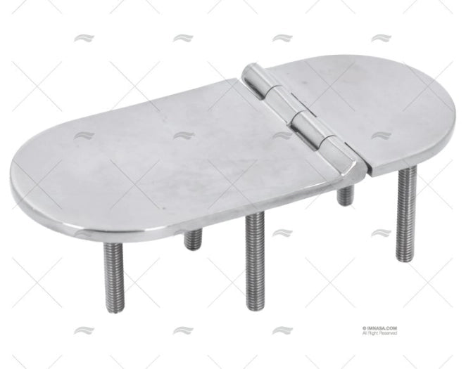 CHARNIERE INOX 50,8x95x65       TYPE:B-D