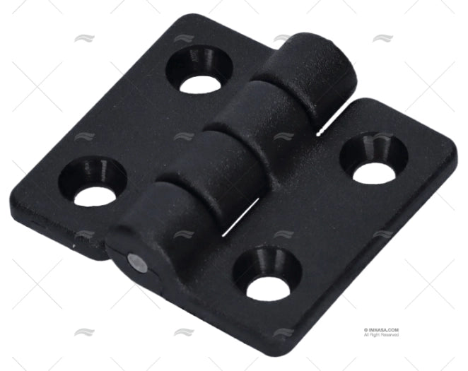 CHARNIERE NYLON NOIRE 1-1/2" X1-3/8"(2U)