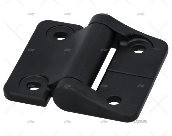 CHARNIERE  SYMETRIQUE ALU NOIR 1.8 SOUTHCO