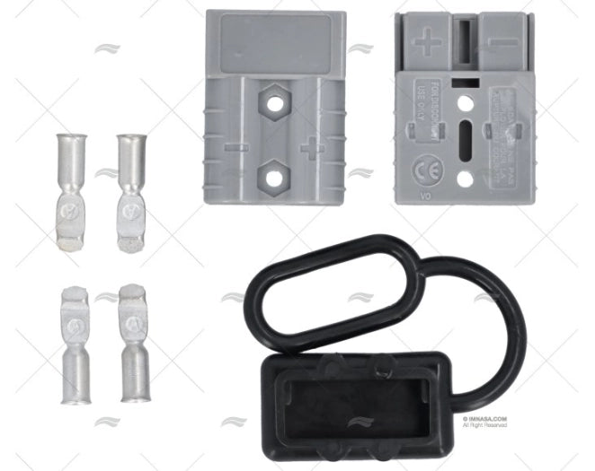 CONECTEUR REPIDE 50A GRIS