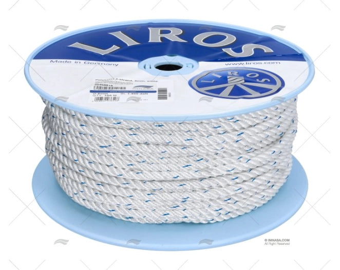 CORDAGE POLYESTER HAUTE TENACITE 8MM