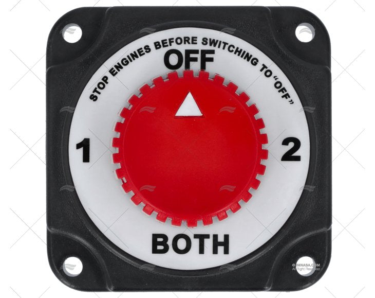 COUPLEUR DE BATTERIE Coupe-batterie. 280 A en continu. 380 A intermittent