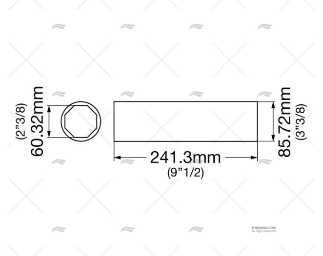 COUSSINET TYPE 8AM 2"3/8 (3) CARAVEL