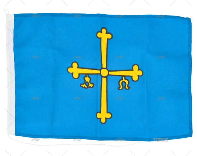 DRAPEAU ASTURIAS       45x 30cm ADRIA BANDIERE