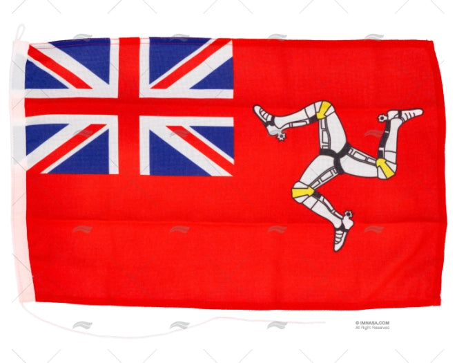 DRAPEAU ILE DE MAN MARCHAND   45x 30 ADRIA BANDIERE