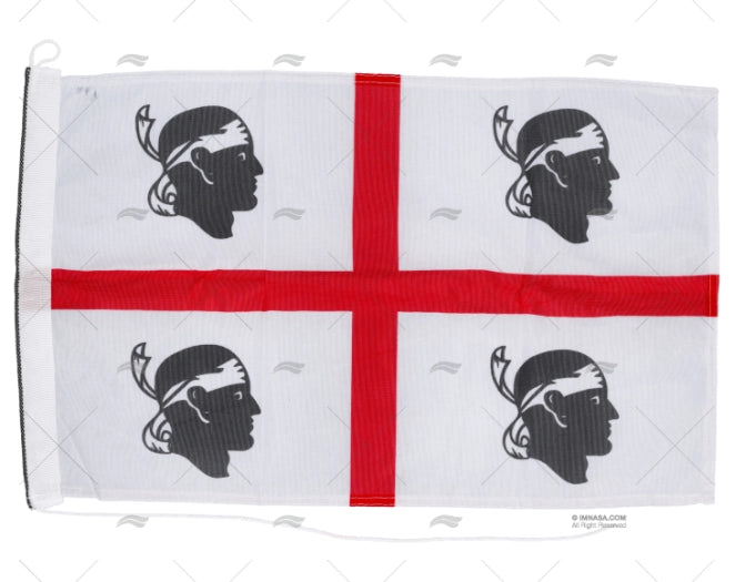 DRAPEAU SARDAIGNE        75x 50cm ADRIA BANDIERE