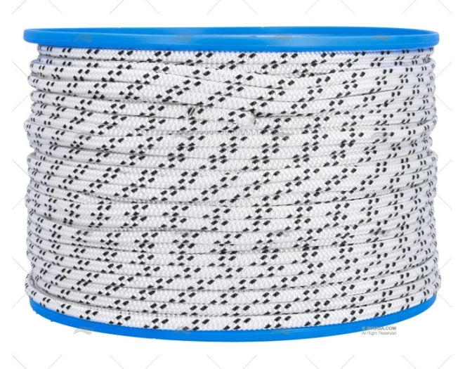 DRISSE SIDNEY 6MM BLANC/NOIR MEYER