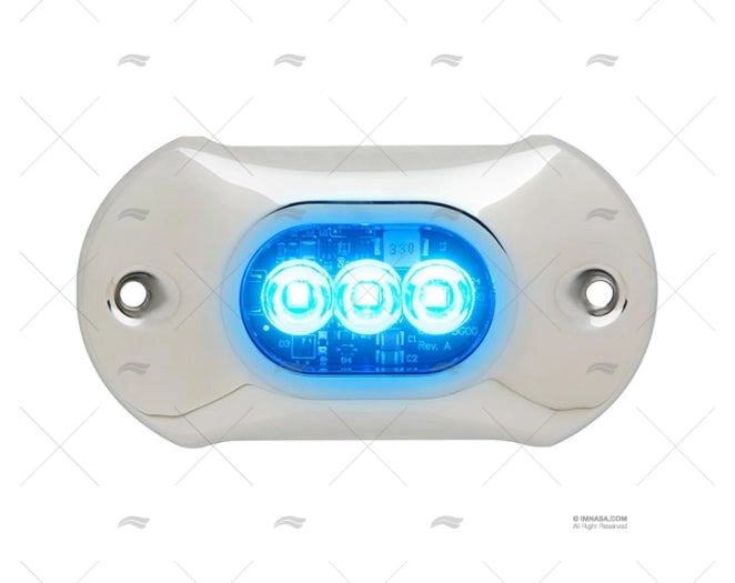 ECLAIRAGE SOUS-MARIN 3 LED BLEU SAPPHIRE ATTWOOD
