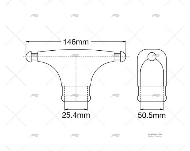 EMBOUT BARRE DE FLÊCHE CABLE 6mm