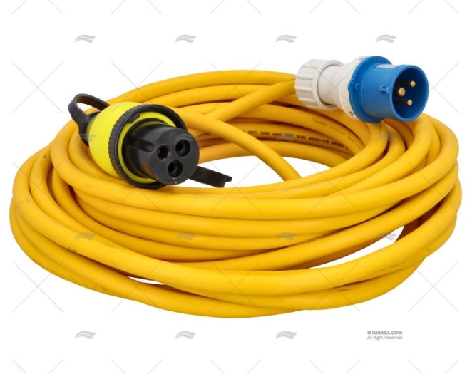 FICHE RATIO 16A AVEC RALLONGE 15 m +CE16
