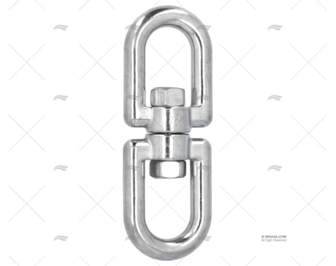 EMERILLON OEIL-OEIL INOX SS 316 22mm