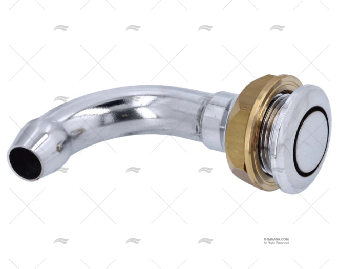 EVENT COUDE LAITON CHROME 19mm