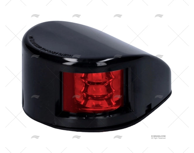 FEU 7045 PLAT ROUGE 12V LED NOIRE