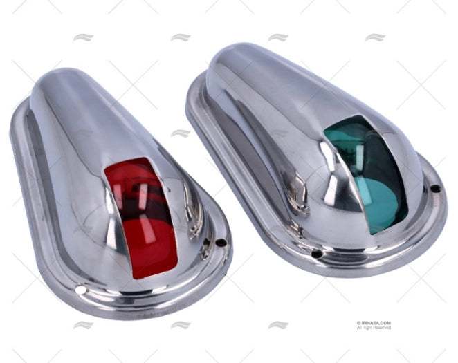 FEU DE NAVIGATION 12V INOX