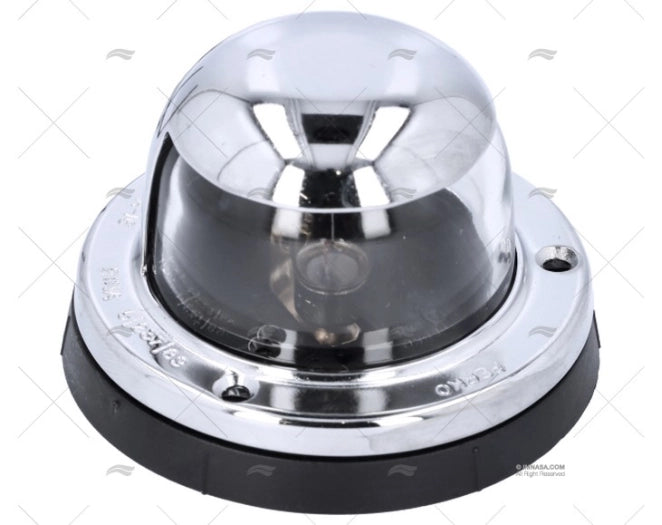 FEU DE TETE DE MAT SURFACE 12V CHROME PERKO