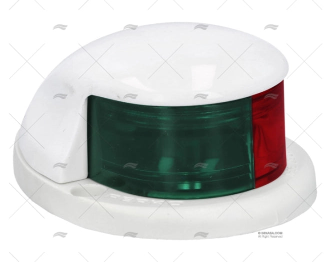 FEU  PERKO BI COLOR HORIZ. BLANC  12V PERKO