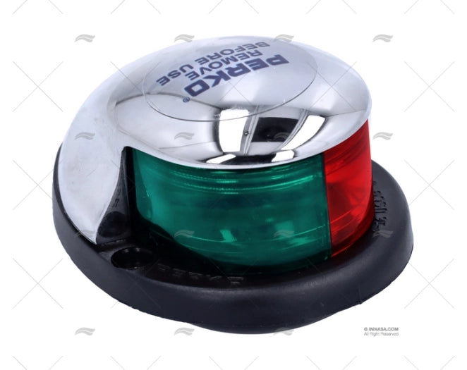 FEU  PERKO BI COLOR HORIZ. CHROME  12V PERKO