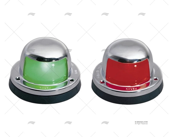FEU PERKO HORIZ. INOX POLI JEU 12V PERKO