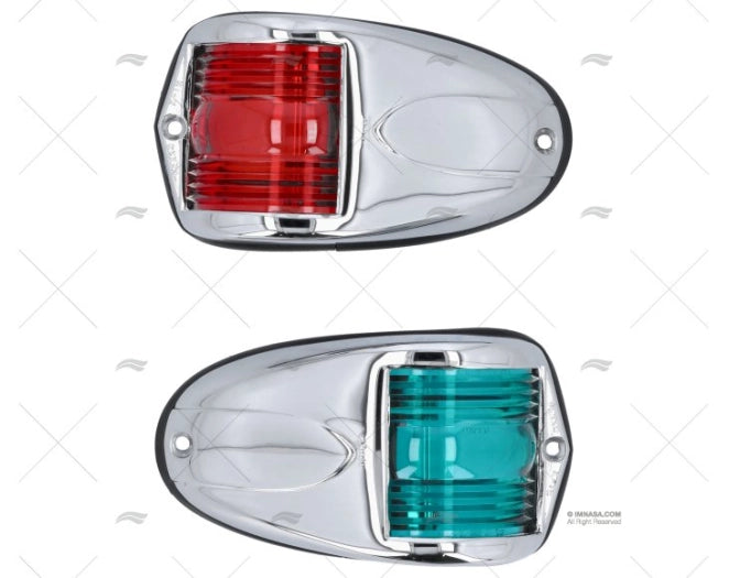 FEU  PERKO VERTICAL CHROME ZINC 12V JEU PERKO
