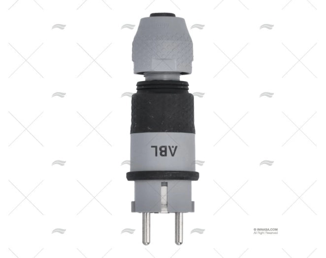 FICHE MALE ELAMID EXTRA SCHUKO BLEU IP44