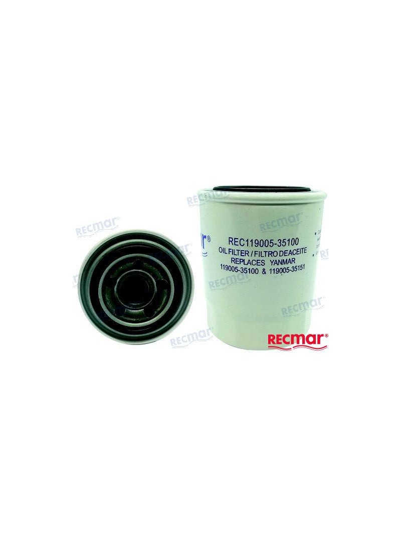 FILTRE A HUILE  pour moteur inboard yanmar  4LH-HTE, -TE