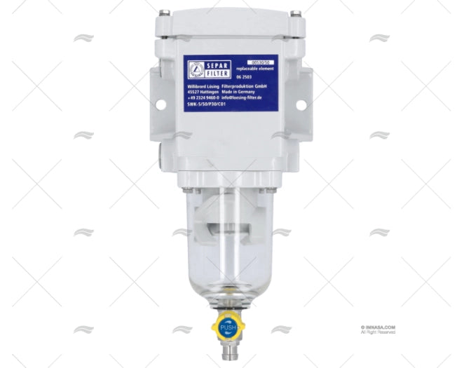 FILTRE DECANTEUR 240 L/H SWK2000/5/50
