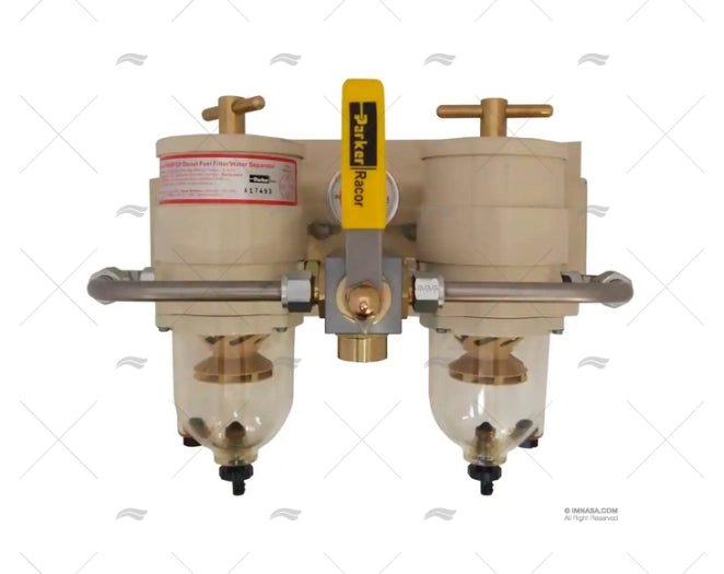 FILTRE DOUBLE PERMUTABLE A/MAIN.224/454L RACOR