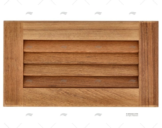 GRILLE AERATION TEAK 280x160mm ARC MARINE