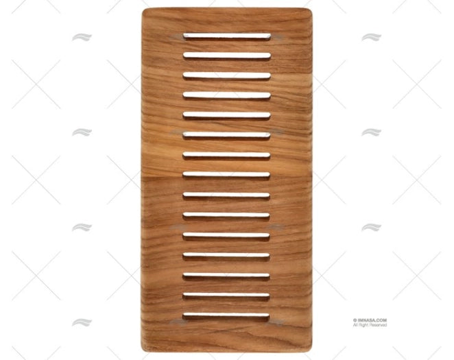 GRILLE DE VENTILATION TEAK 125x250mm ARC MARINE