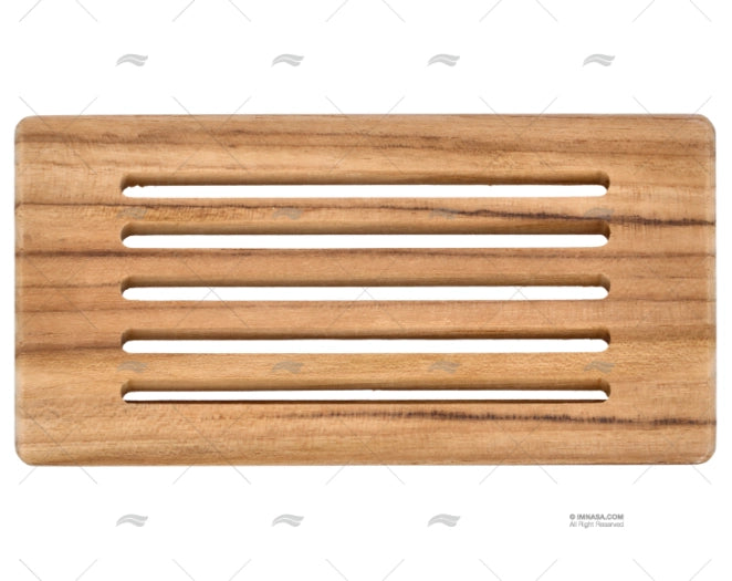 GRILLE DE VENTILATION TEAK 200x100mm ARC MARINE