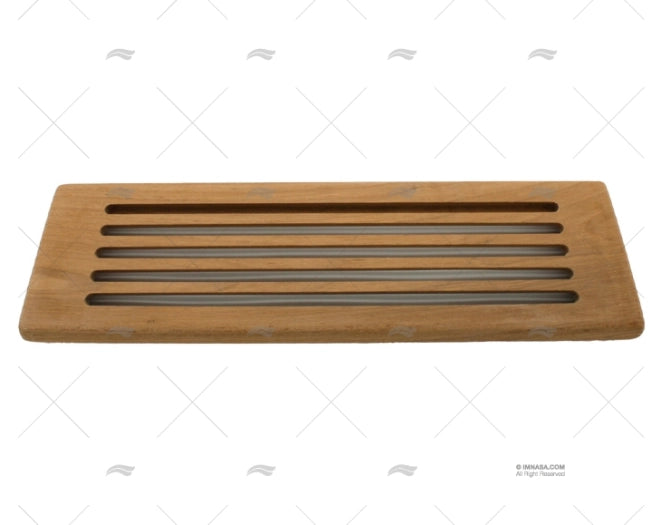 GRILLE DE VENTILATION TEAK 300x100mm ARC MARINE
