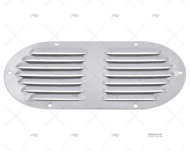 GRILLE INOX S/REBORD 116X234mm