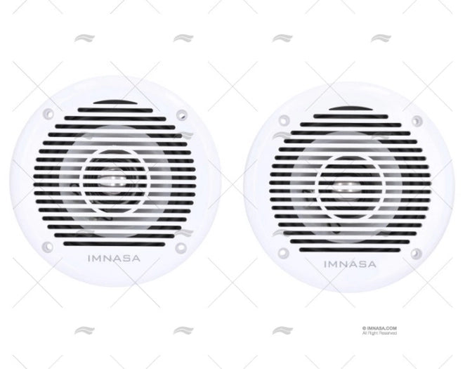 HAUT-PARLEURS 2Ud. 166mm 80W LED IP44 BL
