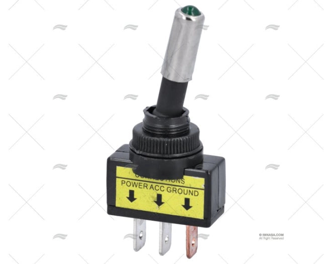 INTERRUPTEUR PUSIER ON-OFF 20A/12V/3PIN2