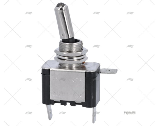 INTERRUP. PUSIER ON-OFF 25A/12V/3PIN LUM