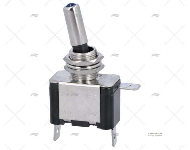 INTERRUP. PUSIER ON-OFF 25A/12V/3PIN LUM4
