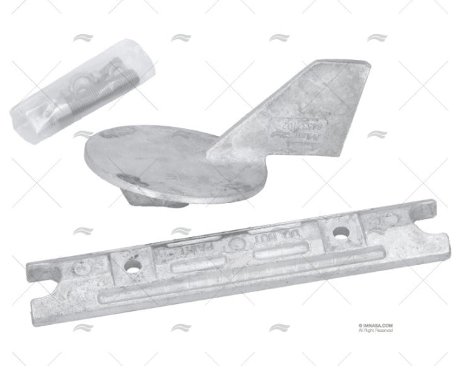 KIT ANODES ALUMINIUM YAMAHA 60-90HP