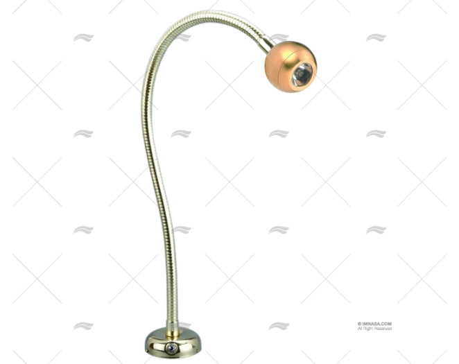 LAMPE A CARTE LED LAITON CHR 8-30V BOULE