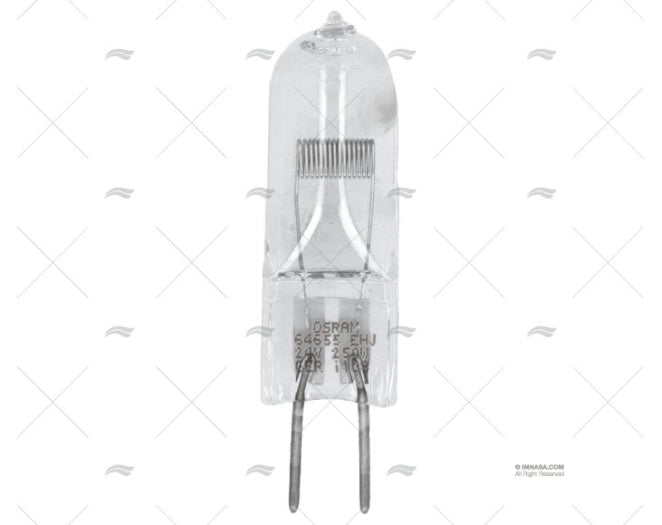 LAMPE G6,35 24V/250W 64655