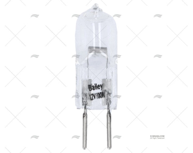 LAMPE HALOGENE G6,35 12V 100W JC
