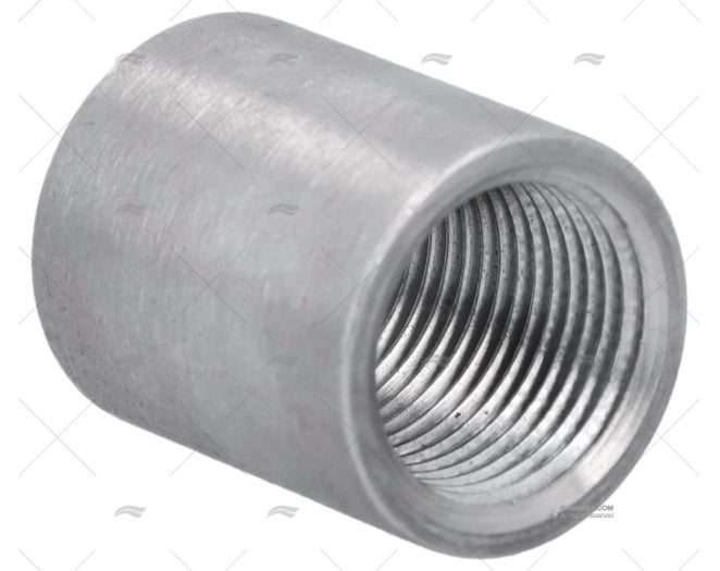 MAMELON DOUBLE FEMELLE INOX 3/8"