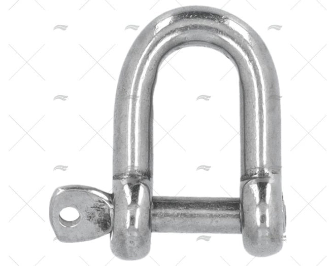 MANILLE DROIT INOX 5mm A/AXE IMPERDIBLE