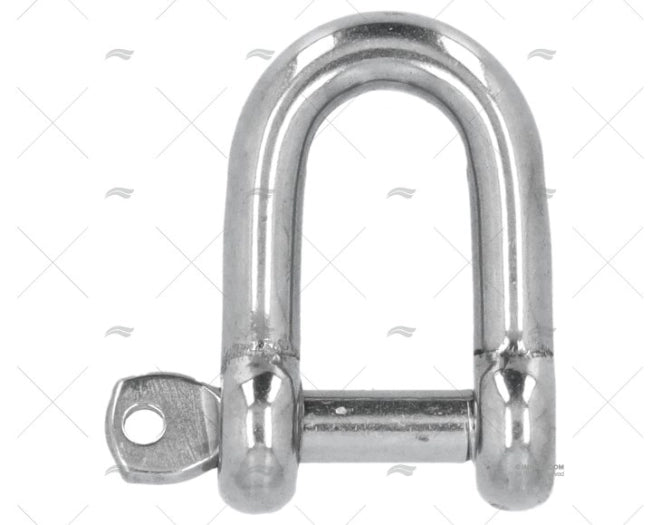 MANILLE DROIT INOX 6mm A/AXE IMPERDIBLE