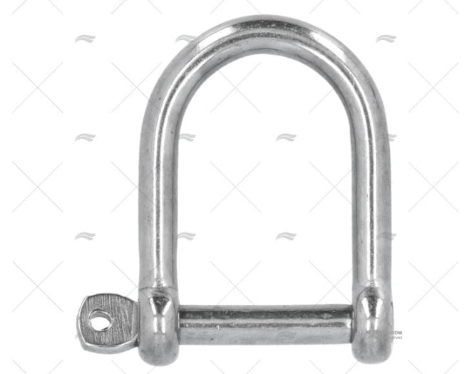 MANILLE LARGE INOX 6mm