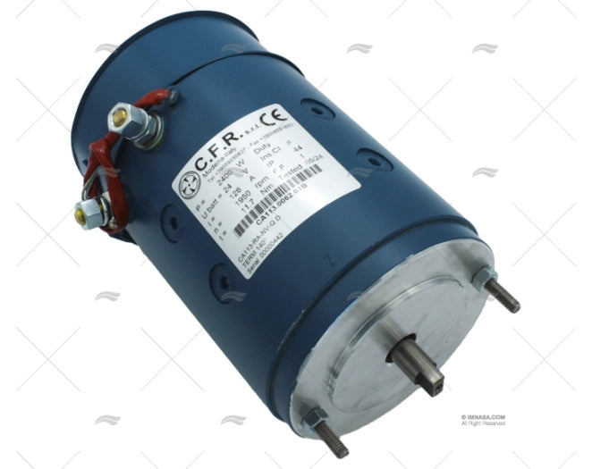 MOTEUR 24V 2400W BASE BASSE P/GRUE BESENZONI